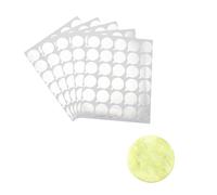 VALICLUD 10Feuilles Joints de Colle pour Extensions de Cils Autocollants Adhésifs Repositionnables Pierre de Jade Palette de Support pour Colle Outil