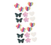 VALICLUD 10paires Élastiques à Cheveux Pour Filles De Accessoires Colorés Et Décoratifs Pour Cheveux Parfaits Pour Fêtes Vie Quotidienne