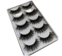 VALICLUD 10paires Faux Cils Naturels Cils De Simulation Longs Et Épais Accessoires De Maquillage Pour Yeux Noirs