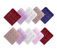 VALICLUD 10pièce Prolongateurs De Soutien-gorge Pour Femmes Crochets Extension Ajustables Rangées Pour Mères Enceintes Et Confort Accru