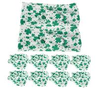 VALICLUD 10pièces Bandeaux De Course Pour Femmes Noués Forme De Bandeaux Élastiques Pour Cheveux Pour Fêtes De Irlandaises