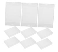 VALICLUD 10pièces Boîtier De Rangement pour Cassette Audio Transparent PVC Empilable Protège Poussière Et Humidité Compact