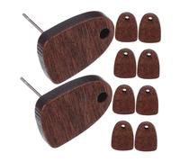 VALICLUD 10pièces Boucles Oreilles Écouteurs Naturel Pour Création De Bijoux Accessoires Artisanaux Pour Boucles Oreilles