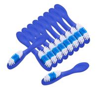VALICLUD 10pièces Brosse à Dents Miniature Portable De Brossettes Pour Prisons Conception Ergonomique Matériaux Durables Idéale Pour Établissements Spéciaux