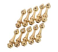 VALICLUD 10pièces Connecteurs De Support Métalliques pour Embout -Corps Quincaillerie pour Rail De Clôture Et Meubles Lot de Connecteurs De Rail Verre Poteau