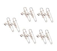 VALICLUD 10pièces Épingles à Cardigan Vintage Broches De Mode Épingle à Sureté Pour Pull Et Châle