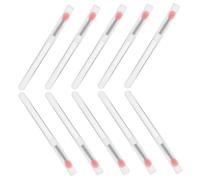VALICLUD 10pièces Pinceau à Silicone Applicateur Pour Et Lot De Mini Pinceaux Portables Avec Capuchons Facile à Nettoyer Pour Maquillage
