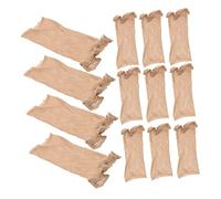 VALICLUD 12 Pièces Bonnet de Perruque Élastique Femme Longues Polyester Caps Confortables et Respirants pour Perruques pour Usage et Cosplay