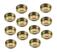 VALICLUD 12 pièces Bouchons de Fût Fer Couvercles Spirale Résistants à Usure Étanchéité Sécurisée pour Barils Huile Faciles à Installer Kit de Fermeture pour Bidons