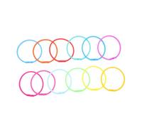 VALICLUD 12 Pièces Bracelet Croix Foi en Silicone pour Adultes, Unisexe | Surface Lisse et Non Poreuse, Port Confortable Toute la Journée, Adapté au Travail la Prière