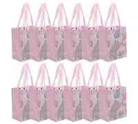 VALICLUD 12 pièces Cartoon Elephant Candy Storage Bags Snack Pouches For Packaging Decorative And Eco-friendly Candy Pouches For Party Favor