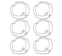 VALICLUD 12 Pièces Clips à Ressort en Acier Manganèse pour Projecteur Encastré Mr11 Mr16, Fixation Solide Ampoule Argentée, Évite Desserrage ou Chute, Accessoires pour Spots Encastrés