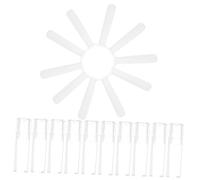 VALICLUD 12 Pièces D'aspiration Petit Tubes Dissolvant Outil Applicateur D'objectif Applicateurs D'objectif Décapants De Lentilles Gel De Silice Transparent