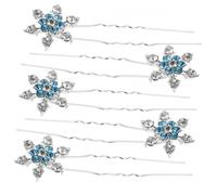 VALICLUD 12 Pièces Épingles à Cheveux Design de Accessoires de Mode Élégants pour Mariage et Événements Spéciaux Bleu