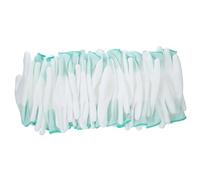 VALICLUD 12 pièces Gants Nylon Antistatiques à Doigts Enduits PU pour Électriciens Mécaniciens Protection Poussière Travail Polyvalent