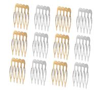 VALICLUD 12 Pièces Lot De Peignes à Cheveux Latéraux Pour Coiffage Peignes De Coiffure Pour Femmes Pour Coupes De Cheveux Latérales