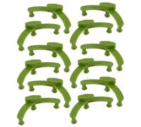 VALICLUD 12 Pièces Outil de Fixation des Branches Réglable en Plastique | Contrôle de Croissance, Usage pour Plante et Rameau, Modèle Ajustable, Matière Plastique, Couleur Verte