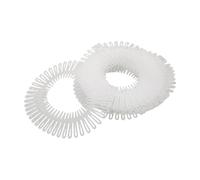 VALICLUD 12 pièces Peignes Élastiques Transparents Peignes Flexibles Portables pour Fixation Invisible des Cheveux Confortables pour Femmes Gestion des Mèches Rebelles