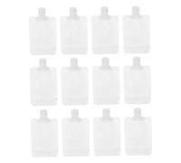 VALICLUD 12 pièces Portable Lotion Storage Pouch Leakproof Travel Shampoo Bag Space-saving Practical Plastic Toiletry Organizer