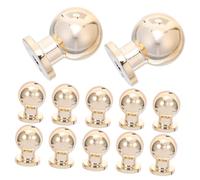 VALICLUD 12 Pièces Small Round Knobs For Drawers Diameter Plastic Pull Handles For Kitchen Wardrobe Cupboard Bathroom Furniture