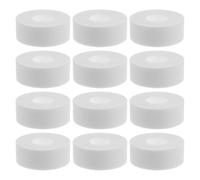 VALICLUD 12 Rouleaux Autocollants Absorbants Anti-transpiration pour Cols de Chemise Protecteurs de Col DIY Découpables Patchs Invisibles et Bords de Chapeaux Protection Confortable et