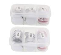 VALICLUD 120 Pièces Disques de Ponçage de Remplacement avec Foret Métallique pour Électrique Disques de Sablage pour Pédicure Élimination Rapide de Peau Morte et Callosités Accessoires