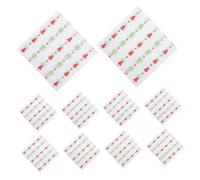VALICLUD 120 Pièces Serviettes de Table en Papier de Noël Motif Cloche Festive, Absorbantes et Jetables, Dîners et Réunions de Famille Pendant Fêtes