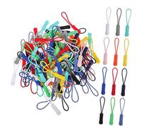 VALICLUD 120pièces Lot De Tirettes De Fermeture Éclair Pour Rallonges De Réparation Extrémités De Tirette