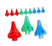 VALICLUD 12pièces Kit de Rinçage Auriculaire avec Micro-pulvérateur Embouts de Rechange pour Élimination de Cérumen Capuchons de Nettoyage pour Adultes