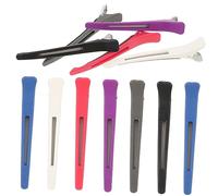 VALICLUD 12pièces Pinces Cheveu Métalliques Outil Coiffure Pinces à Cheveux Accessoires Salon Coiffure