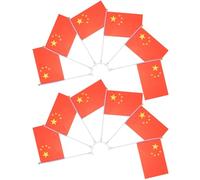 VALICLUD 15 Mâts de Drapeau à Ventouse en Plastique Blanc, Ensemble de 15 Pièces, Supports pour Drapeaux de Voiture, Accessoires Décoratifs pour Voiture, Fixation Facile à Installer