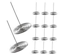 VALICLUD 15 Pièces Filtre à Théière Inox Maille Fine avec Ressort Adaptable Infuseur pour Thé Vrac Installation Facile pour Usage Domestique et Professionnel