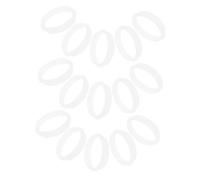 VALICLUD 15 Raccords Blancs pour Tunnel de Hamster - Connecteurs Droits et Courbes pour Extension de Cage Accessoires Compatibles pour Tunnels de Souris et Petits Rongeurs Fixation