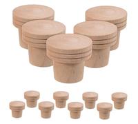 VALICLUD 15pièces Extincteurs à Boîte De Moxibustion Avec Base Et Capuchon Accessoires Pour Bâtons De Dispositif Traditionnel De Moxibustion Sécurisé Et Pratique