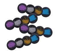 VALICLUD 16 Boîtes Nail Ornaments Metal Wire Set Boîtes Or Bleu pour Manucure Diy et