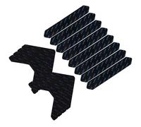 VALICLUD 16 pièces Rubans Adhésifs Antidérapants pour Tapis Fixateurs de Tapis sans Trace Adhésif Résistant et Antidérapant pour Sols Maintien Ferme et Anti-Repli pour Maison et Bureau