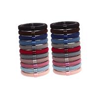 VALICLUD 18pièces Élastiques à Cheveux Corde Élastique Incluses Corde à Cheveux Perlée Attaches à Chouchous Accessoires Pour Attache-queue De Cheval