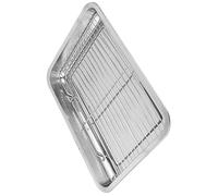 VALICLUD 1Ensemble Assiette de Stockage Acier Inoxydable avec Filtre pour Restauration Conservation des Aliments pour Banquets