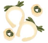 VALICLUD 1ensemble Bandeau Et Bracelet Absorbants Accessoires De Soin Pour Visage Coiffure Pour Spa Nettoyage Peau