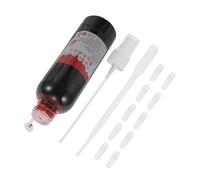 VALICLUD 1ensemble Set De Faux Sang Réaliste Lavable Pour Halloween Accessoires Prank Décorations Et Performances Théâtrales Avec Capsules Vides Et Pipette