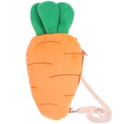VALICLUD 1Pcs Petit Drôle Créatif Décontracté Carotte Sacs À Bandoulière Carotte Sac Mignon Sac Pour Fille Femme Enfant