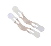 VALICLUD 1Pièce Ceinture Raffermissante Chin Lift Réducteur de Double Menton Facile à Utiliser Améliore Contours Visage Lavable à Eau Tiède