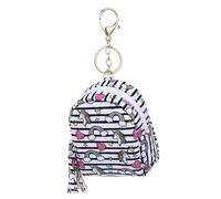 VALICLUD 1pièce Mini De Rangement Cartoon PU Pochette à Monnaie à Câble Écouteur Accessoire Pratique pour Motif Licorne Et Rayures Colorées
