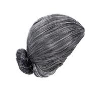 VALICLUD 1pièce Perruque De Vieille Dame Aged Women Wig Pour Halloween Et Cosplay Accessoires De Déguisement Cheveux Grisés Confortable Et Idéale Pour Adultes