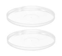 VALICLUD 2 Couvercles Alimentaires Réutilisables pour Facile à Entretenir en Plastique pour Plateaux de Balances Mécaniques et Numériques