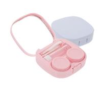 VALICLUD 2 Ensembles étui à lentilles de Contact Portable étui à Lunettes Bonjour Cas Contacts Accessoires Coffret malette Rangement œil étuis à lentilles de Contact remplaçables Un Verre