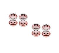 VALICLUD 2 Ensembles Étui À Lentilles De Contact Portable Rose Boîte De Rangement pour Lentilles Accessoires pour Voyage Stockage 2 Pièces * 2