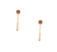 VALICLUD 2 Ensembles Frapper Le Marteau De Massage Portable Corps Acupression Cou Et Épaule Masseurs D'épaule Sculpture Outils Frapper Des Marteaux De Massage Marteau Renversé En Bois