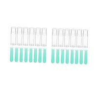 VALICLUD 2 Ensembles Insertion De Lentilles Œil Outil Suppression Dissolvant pour Plongeur De Lentille Applicateur D'objectif Gel De Silice Vert 15 Pièces * 2
