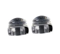 VALICLUD 2 ensembles Kit Manucure Nail Art avec Tampons Transparants Silicone pour Estampage Ongles Outil et Réutilisable pour Créations Personnalisées